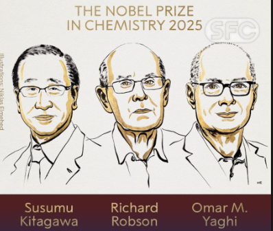 2025年诺贝尔化学奖成果解读